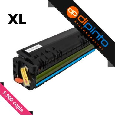 Toner Compatibile (055H, 3019C002) per CANON LBP664Cx (5,9K) CIANO XL