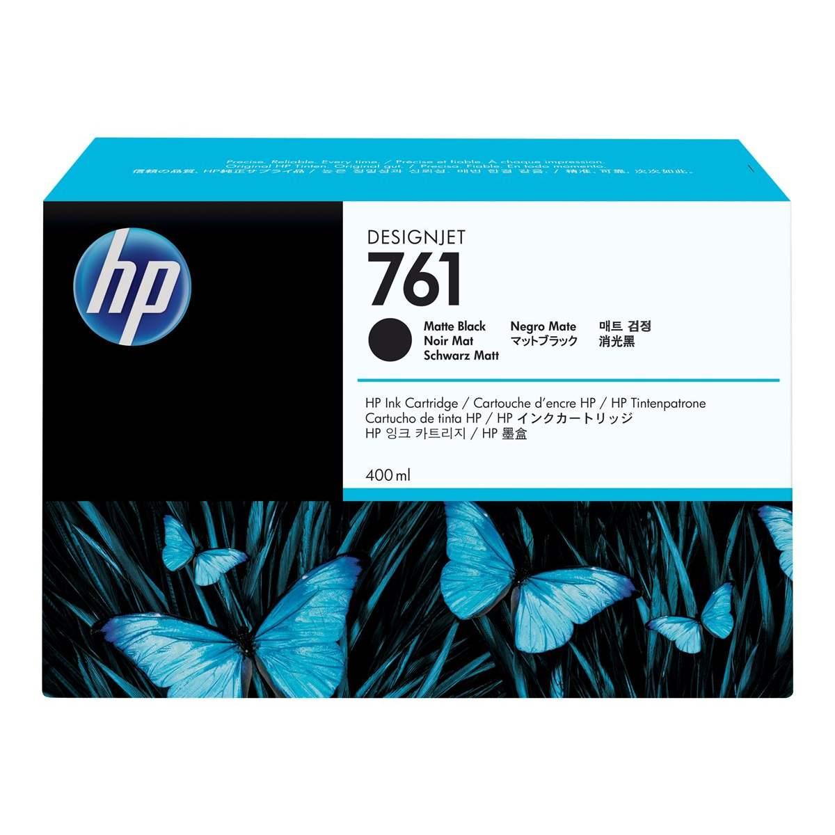 Cartuccia Originale (761, CM991A) HP DesignJet T7100 (400ml) NERO OPACO