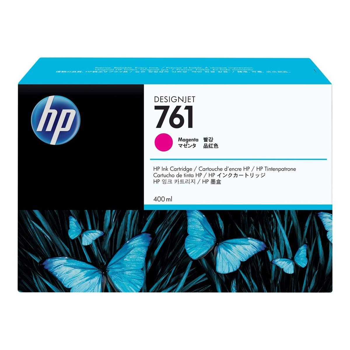 Cartuccia Originale (761, CM993A) HP DesignJet T7100 (400ml) MAGENTA