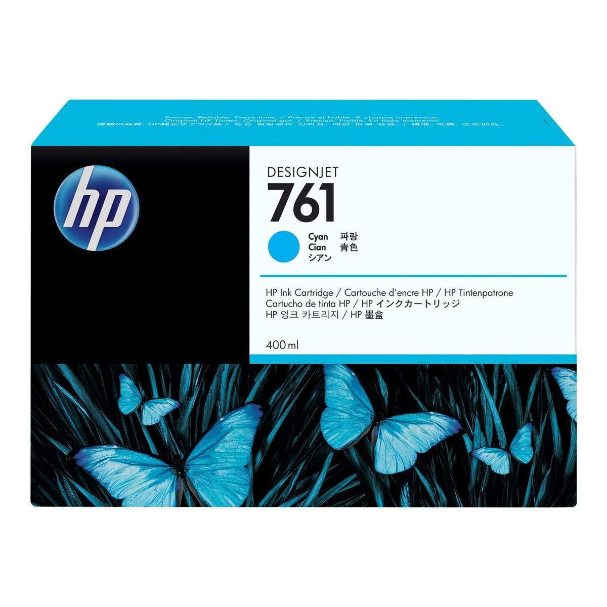 Cartuccia Originale (761, CM994A) HP DesignJet T7100 (400ml) CIANO