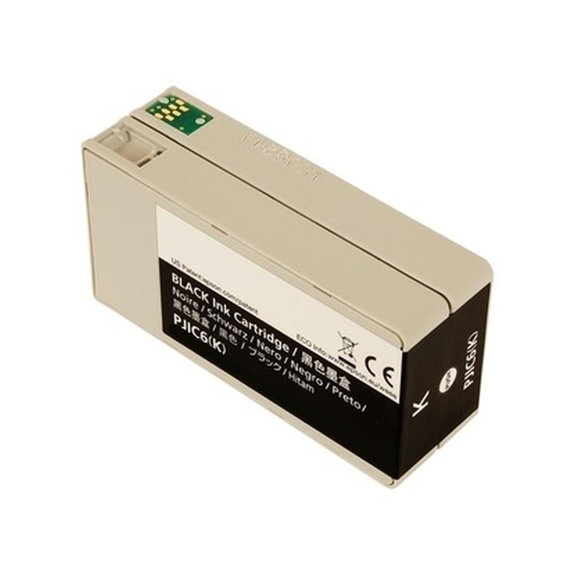 Cartuccia Compatibile (C13S020452, PJIC6) per EPSON Discproducer PP-100 (26ml) NERO