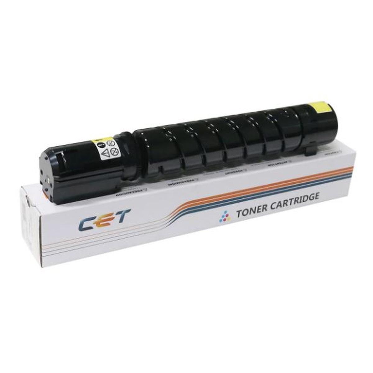 Toner Compatibile CET (C-EXV47Y, 8519B002) per CANON IR C250i (21,5K) GIALLO