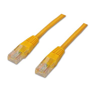 Cavo di Rete RJ45 Cat.6 UTP AWG24 Aisens - 1.0m - 10/100/1000 Mbit/s - Colore Giallo