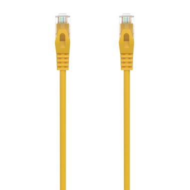Cavo di Rete RJ45 LSZH CAT.6A 500 MHZ UTP AWG24 Aisens - 1.0m - Colore Giallo