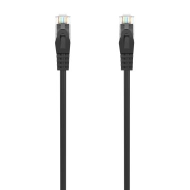 Cavo di Rete RJ45 LSZH CAT.6A 500 MHZ UTP AWG24 Aisens - 1.0m - Colore Nero