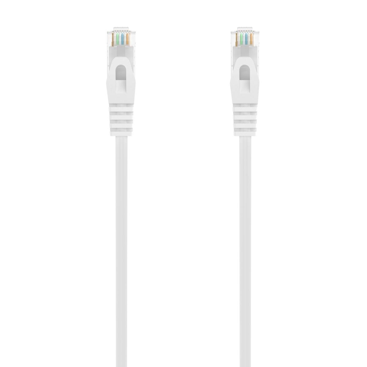 Cavo di Rete RJ45 LSZH CAT.6A 500 MHZ UTP AWG24 Aisens - 1.0m - Colore Bianco