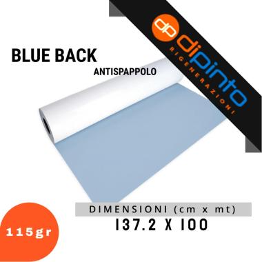 Rotolo di Carta Blue back antispappolo - 115gr - 137.2 x 100