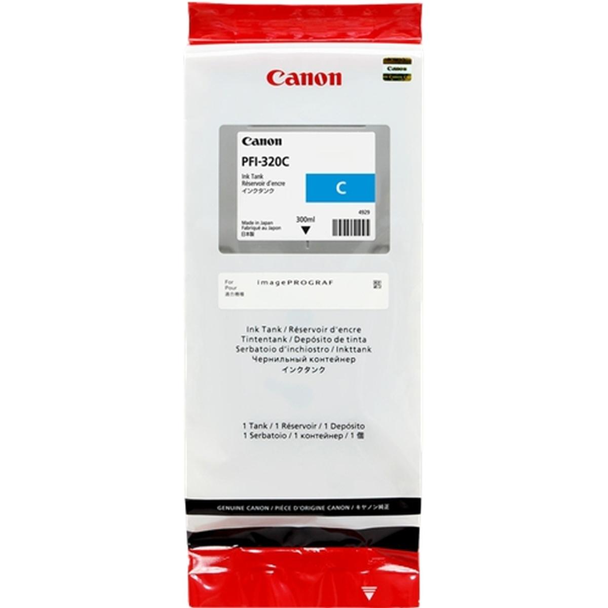 Cartuccia Originale (PFI-320C, 2891C001) CANON TM-200 (300ml) CIANO