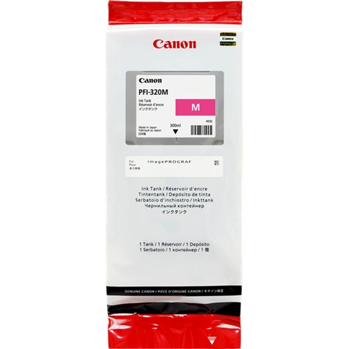 Cartuccia Originale (PFI-320M, 2892C001) CANON TM-200 (300ml) MAGENTA