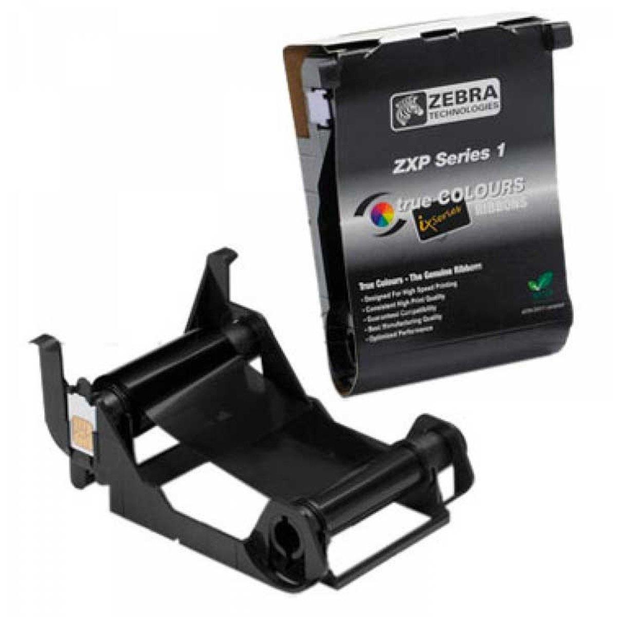Zebra ZXP Serie 1 Nastro originale True Colors nero - 800011-101