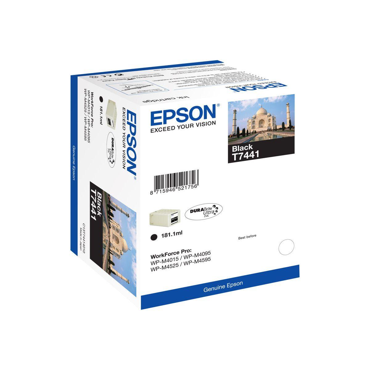 Cartuccia Originale (T7441) EPSON WP M4015DN (170ml) (10K) NERO