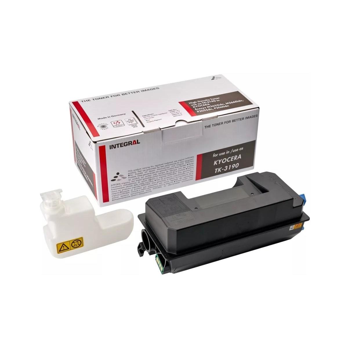 Toner Compatibile INTEGRAL (TK-3190, 1T02T60NL0) per KYOCERA P3055dn (25,5K)