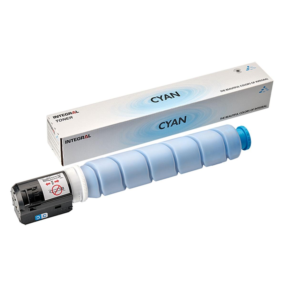 Toner Compatibile INTEGRAL (C-EXV47C, 8517B002) per CANON IR C250i (21,5K) CIANO