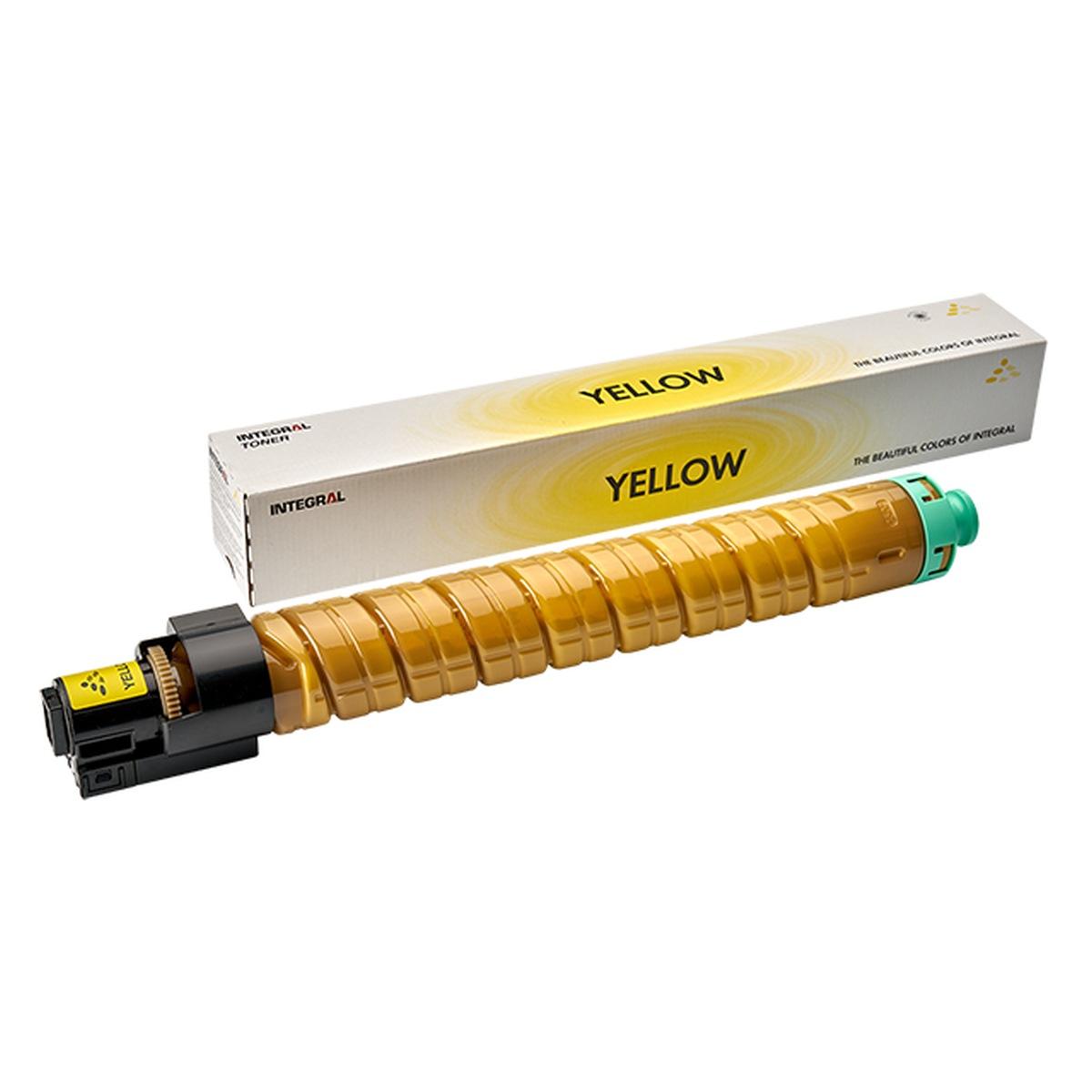 Toner Compatibile INTEGRAL (842017, 841652, 841740) per RICOH MP C3002 (18K) GIALLO
