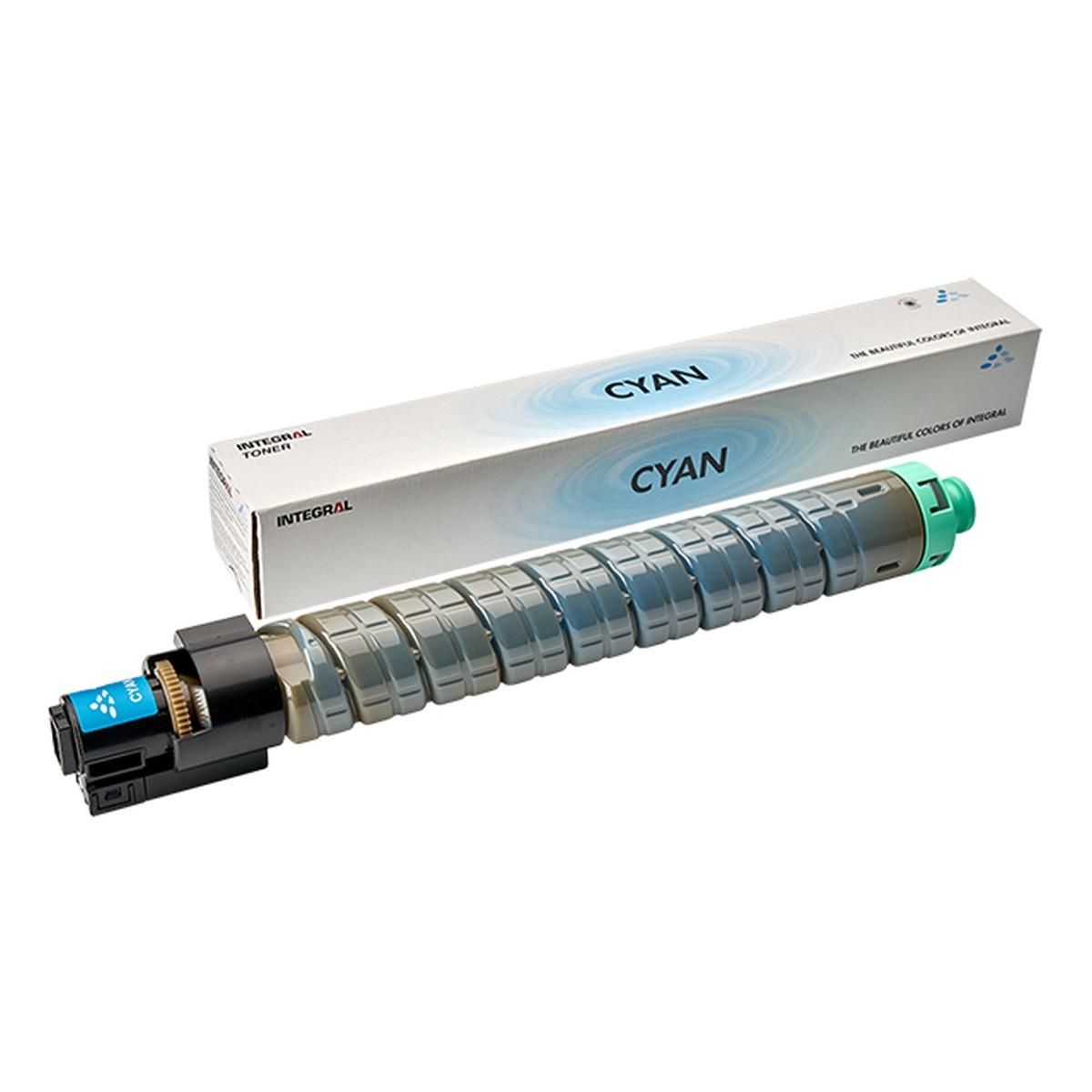 Toner Compatibile INTEGRAL (842019, 841654, 841742) per RICOH MP C3002 (18K) CIANO