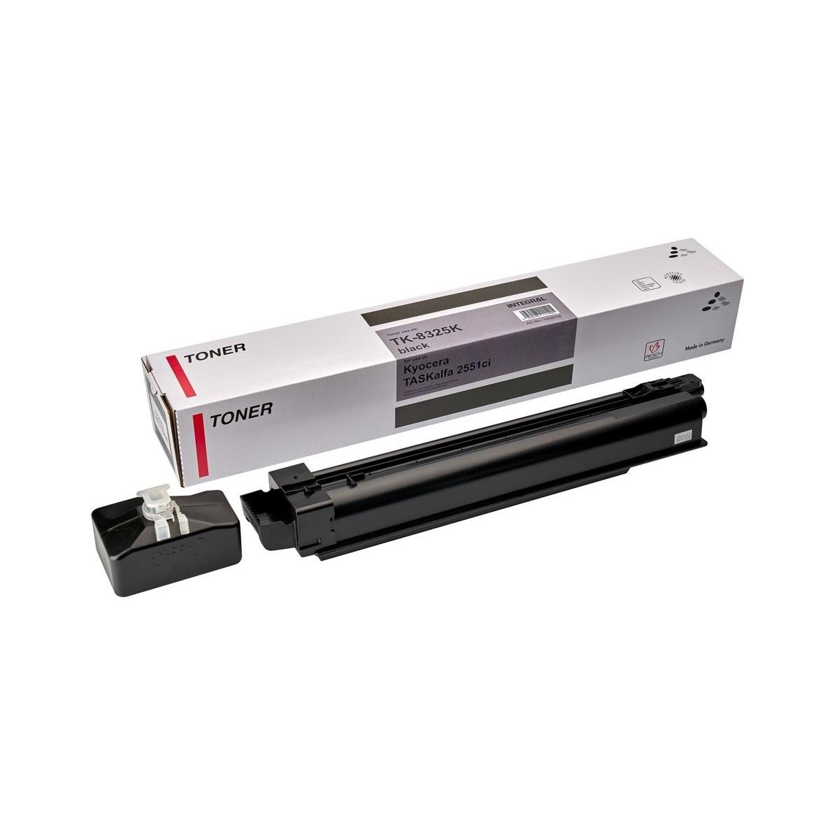 Toner Compatibile INTEGRAL (TK-8325K, 1T02NP0NL0) per KYOCERA 2551CI (18K) NERO