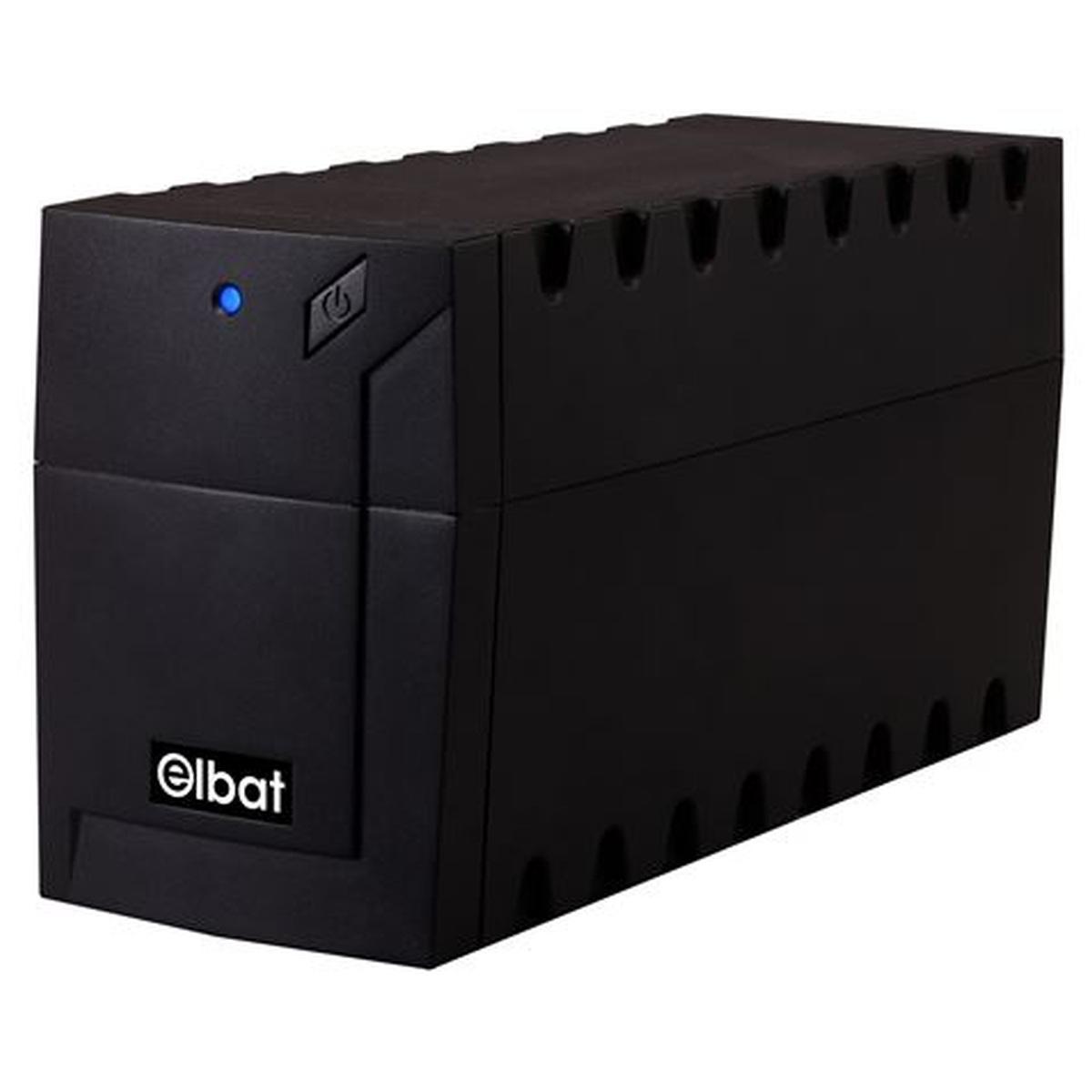 Gruppo di Continuita' Elbat Delta UPS 700VA USB - 3x Shuckos - Stabilizzatore AVR - Funzione Cold Start