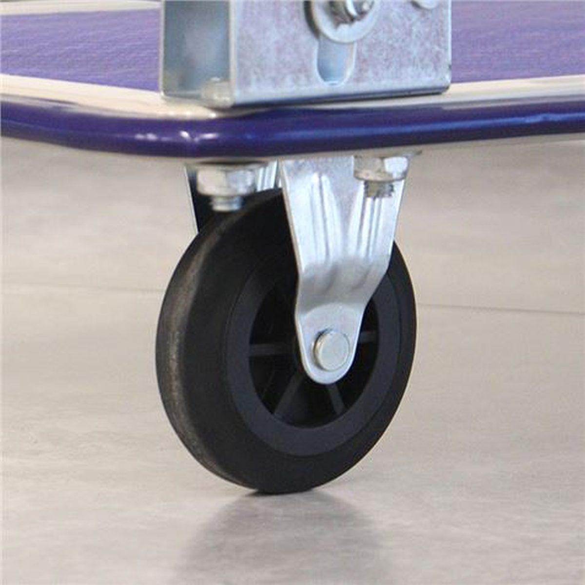 Carrello Pieghevole in Metallo Blim - Piattaforma 810x470x730mm - Peso Max. 150kg