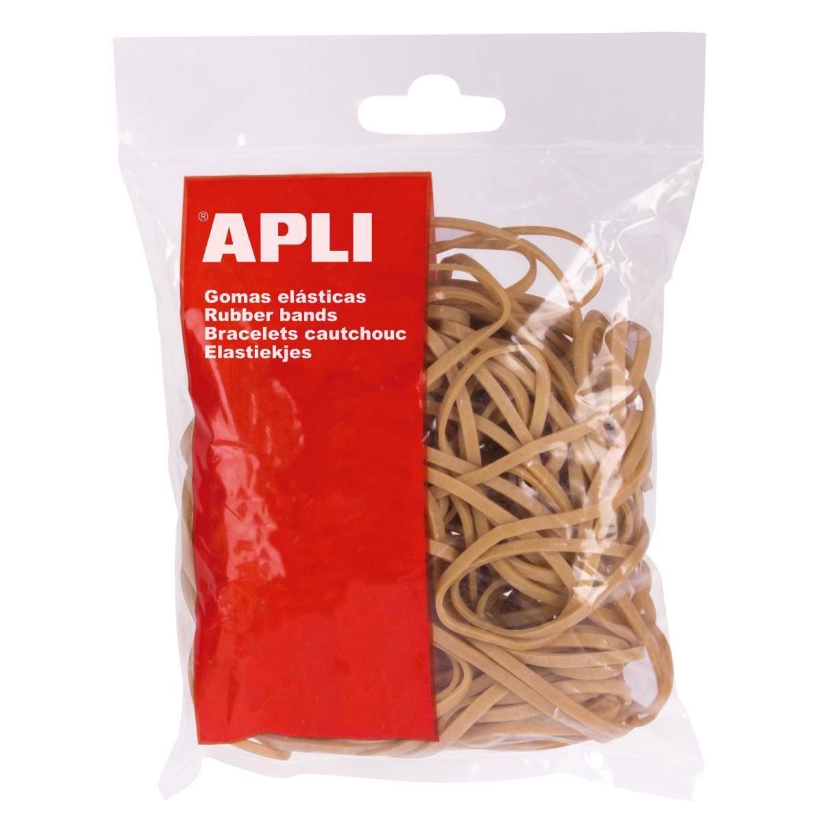 Apli Elastici Ø 100 x 2mm - Grande Elasticità e Resistenza - 1kg di Contenuto