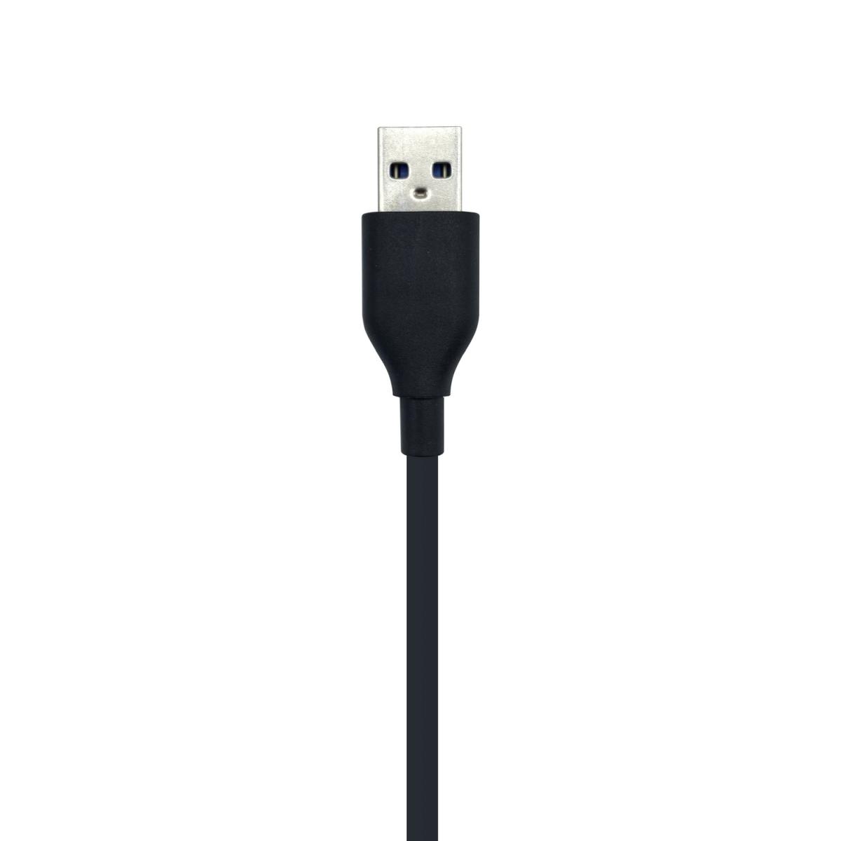 HUB USB 2.0 Aisens - Tipo A maschio a 4xTipo A femmina - 30 cm - Colore nero