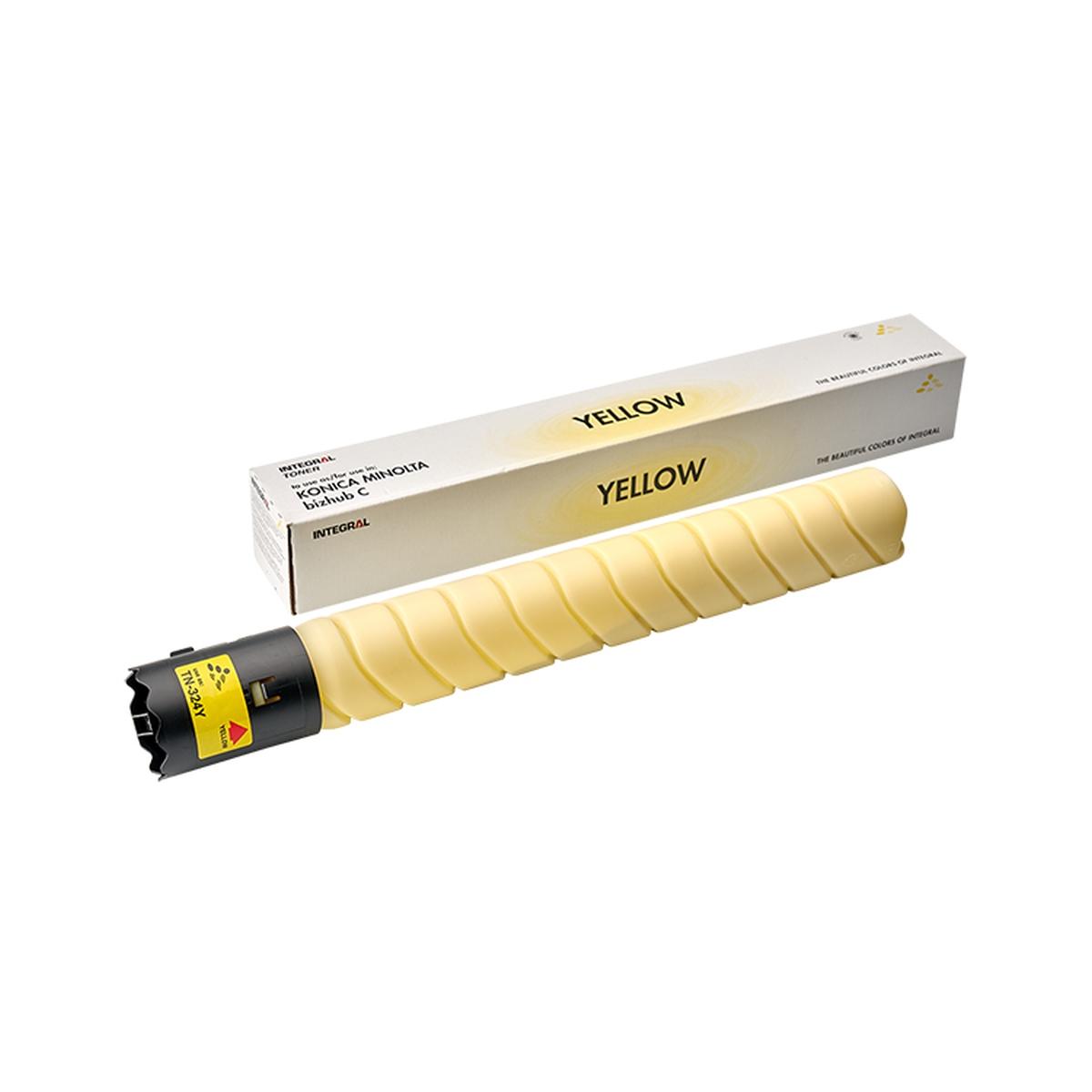 Toner Compatibile INTEGRAL (TN321Y, A33K250) per MINOLTA C224 (25K) GIALLO
