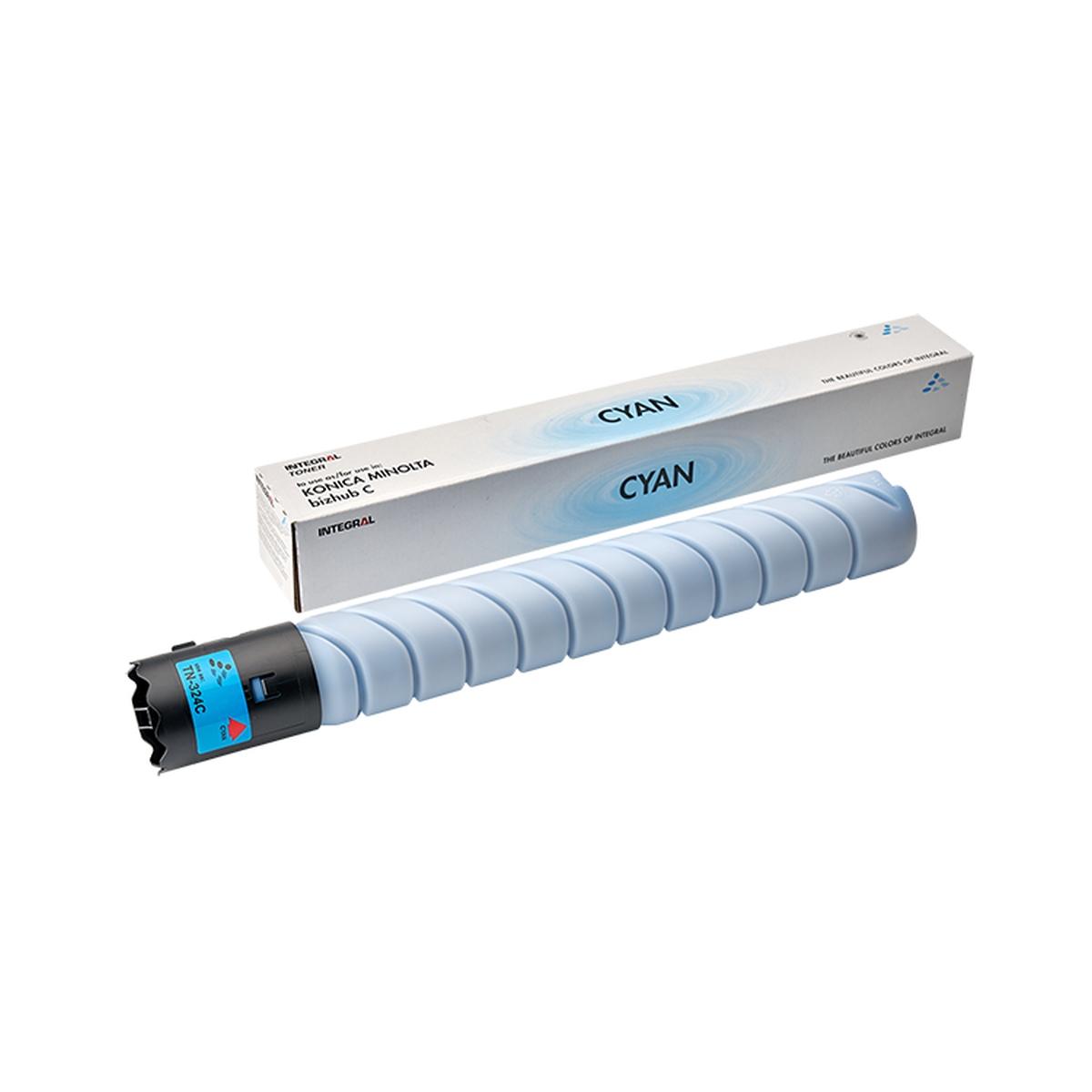 Toner Compatibile INTEGRAL (TN512C, A33K452) per MINOLTA C454, C544 (26K) CIANO