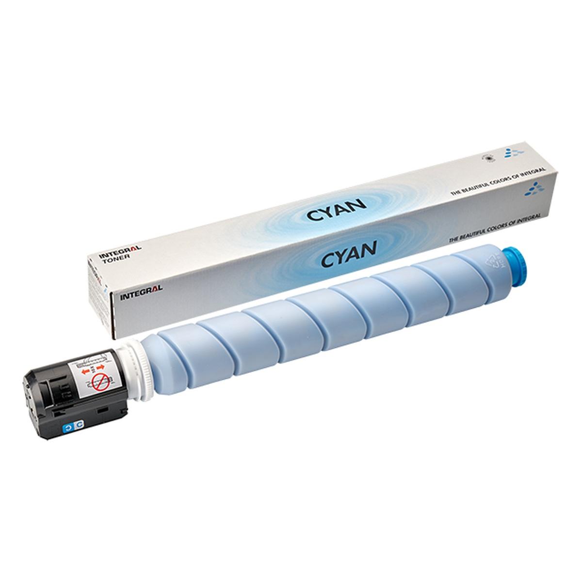 Toner Compatibile INTEGRAL (C-EXV49C, 8525B002) per CANON IR ADV C3325i (19K) CIANO