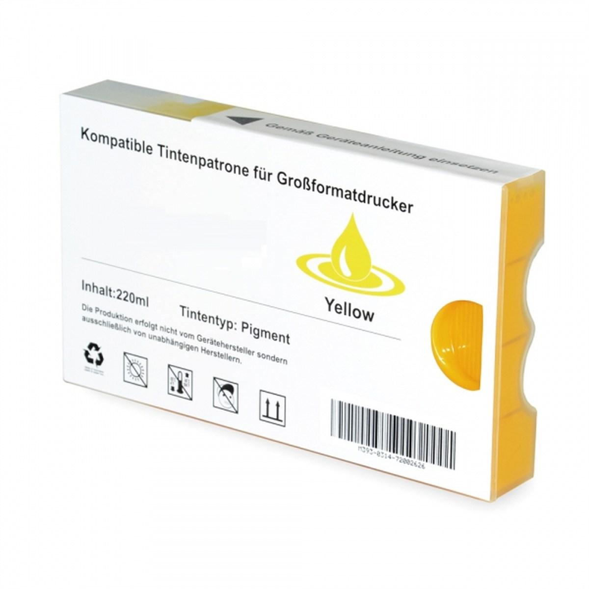 Cartuccia Plotter Compatibile (C13T612400) per Epson Stylus Pro 7400 (220ml) GIALLO