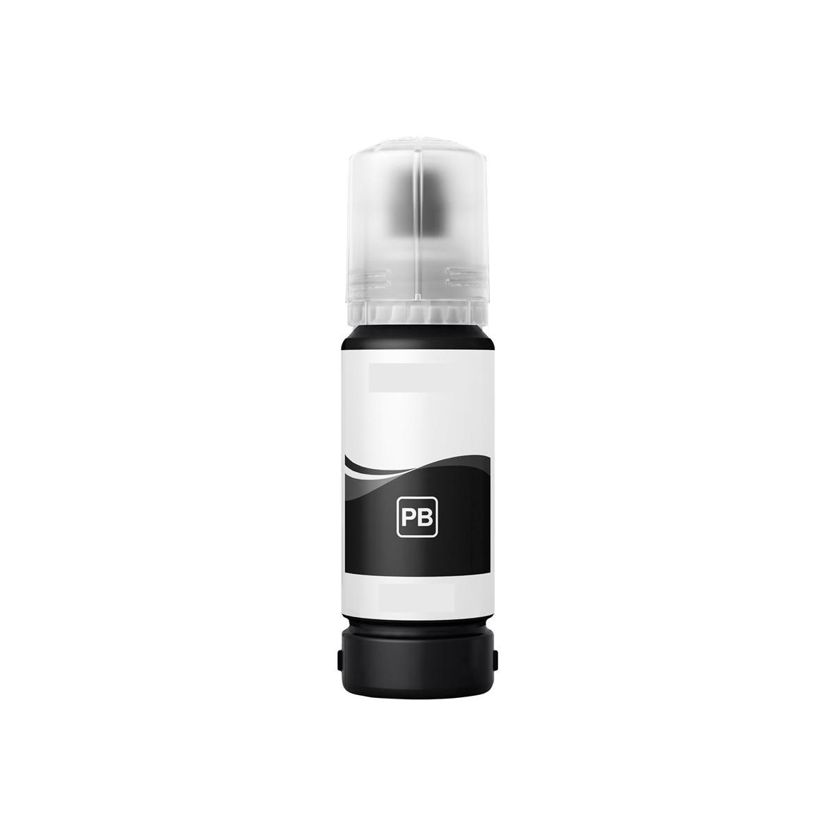Cartuccia Compatibile (C13T07B140, 114) per EPSON Ecotank ET-8550 (70ml) NERO FOTO