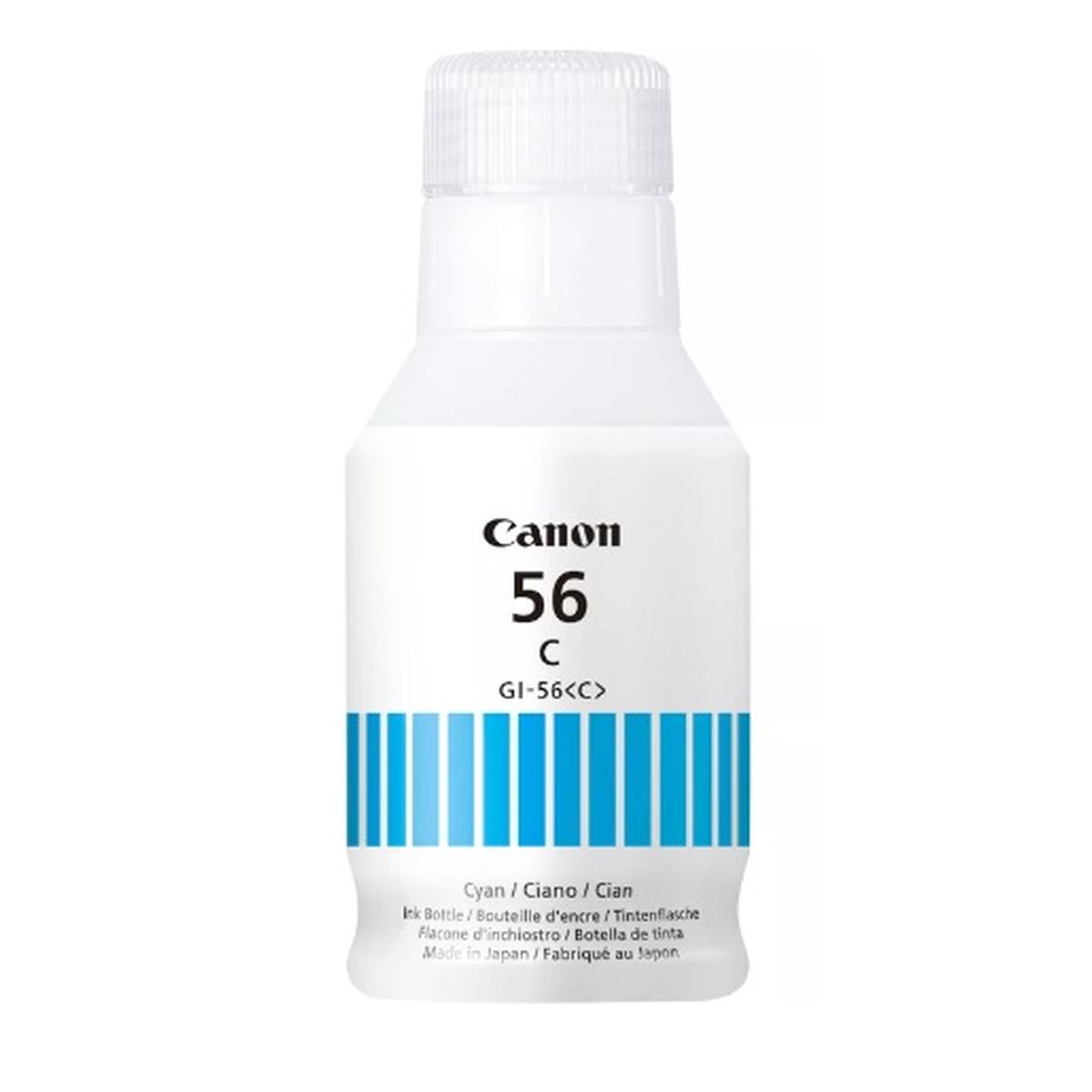 Inchiostro Originale (GI-56, GI-56C, 4430C001) CANON MAXIFY GX6050 (14K) CIANO