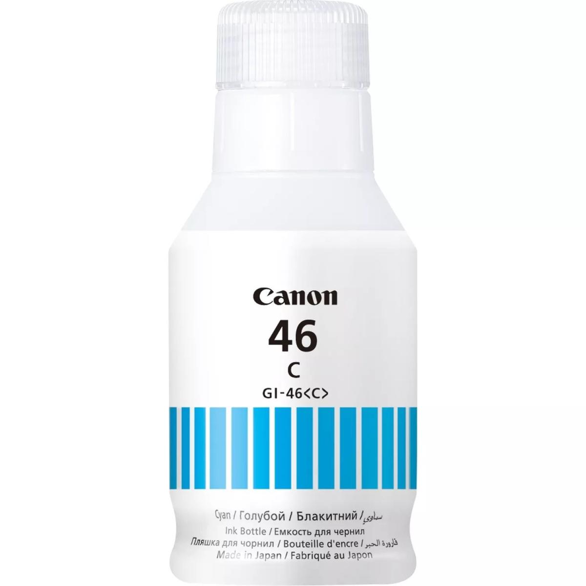 Inchiostro Originale (GI46, GI46C, 4427C001) CANON MAXIFY GX6040 (14K) CIANO