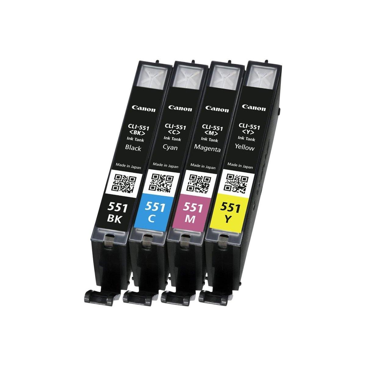 Multipack Originale (6509B009, CLI-551) CANON MG5550 | KCMY