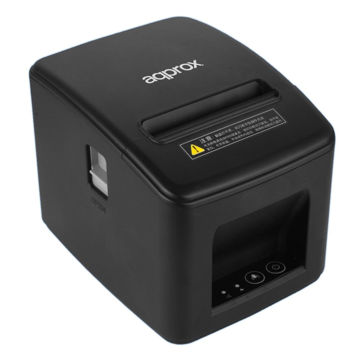 Stampante termica per ricevute approssimativa - Risoluzione 203 dpi - Velocità 200 mm/s - USB, RJ11 - Taglio automatico e taglio manuale