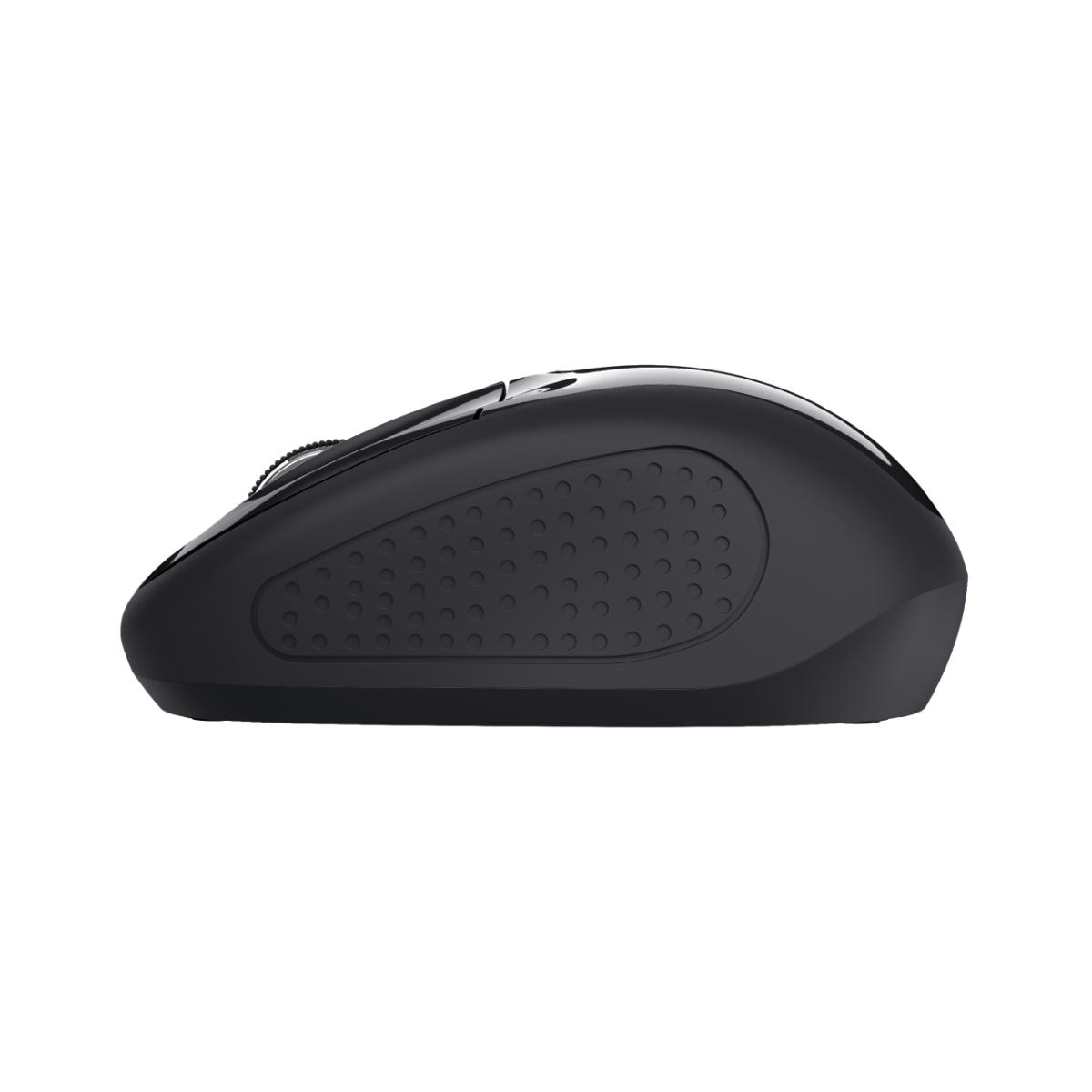 Mouse USB wireless Trust Mini 1600 dpi - 3 pulsanti - Utilizzo ambidestro