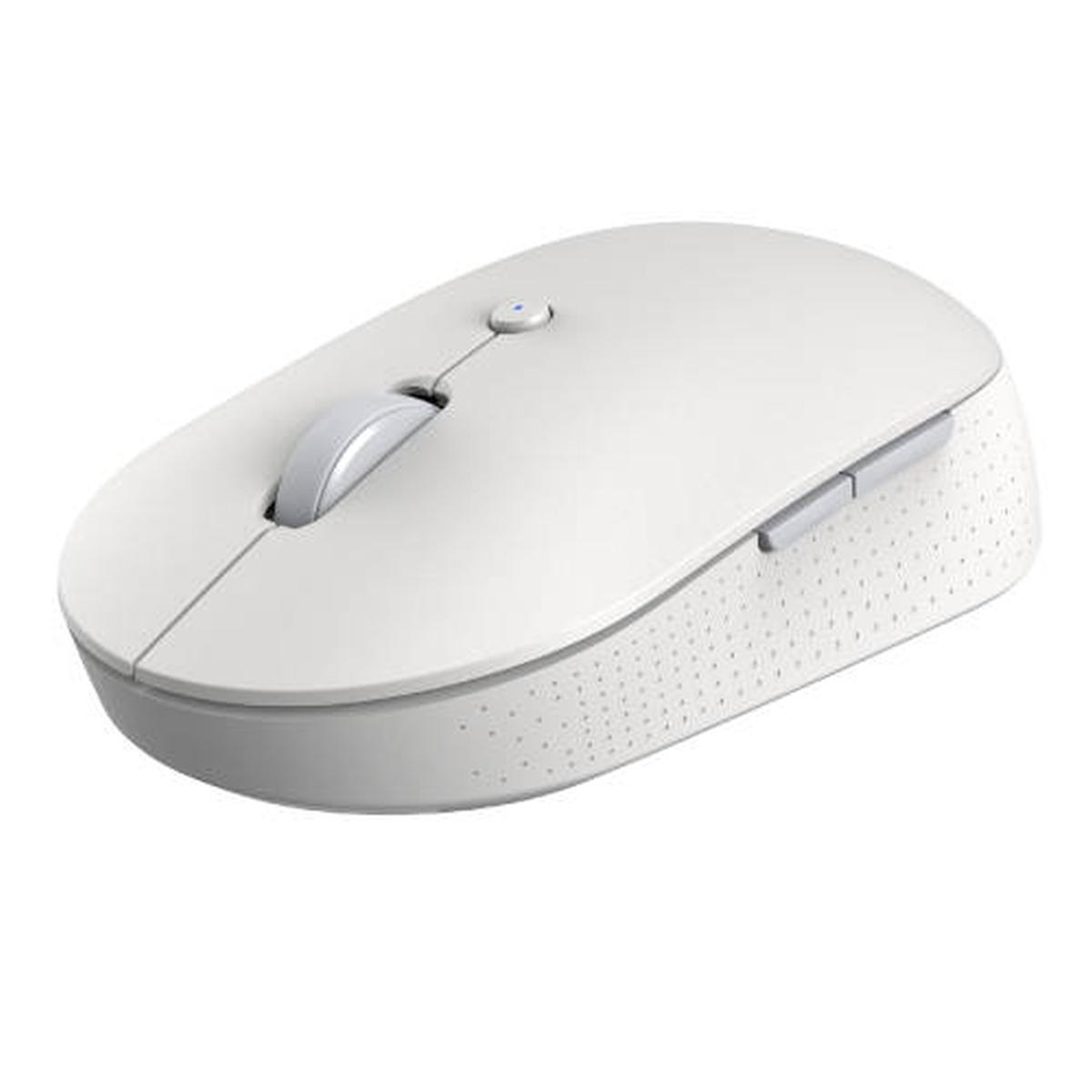 Mouse Wireless Xiaomi Mi Dual Mode Silent Edition USB/Bluetooth 1300 dpi - 5 Pulsanti - Silenzioso - Colore Bianco