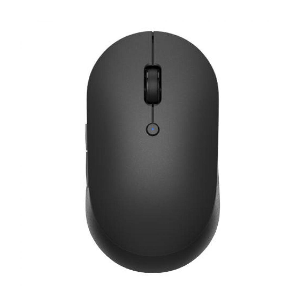 Mouse Wireless Xiaomi Mi Dual Mode Silent Edition USB/Bluetooth 1300 dpi - 5 Pulsanti - Silenzioso - Colore Nero