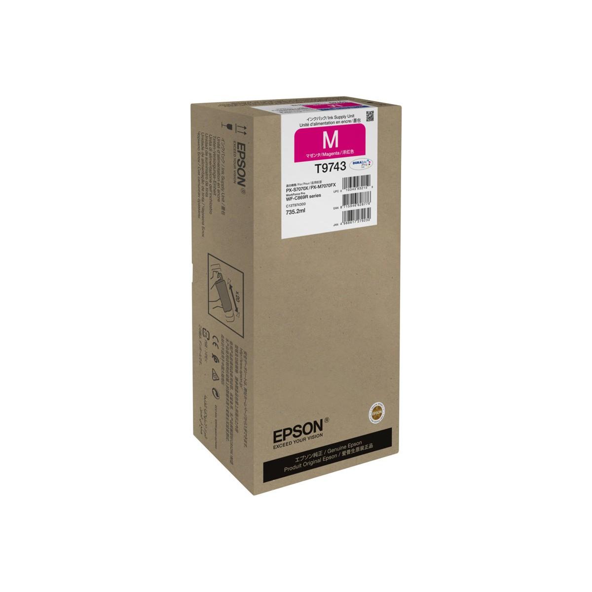 Cartuccia Originale (C13T974300, T9743) EPSON WF-C869RDTWF (84K) MAGENTA