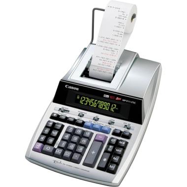 Calcolatrice con stampa a 12 cifre Canon MP1211-LTCS - Stampa in bianco e nero - Display LCD a 1 riga - Design spazioso della tastiera