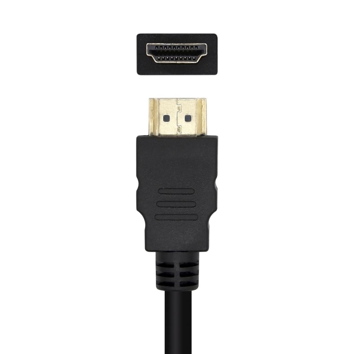 Cavo convertitore Aisens Displayport a HDMI - DP/M-HDMI/M - 1,0 m - Nero