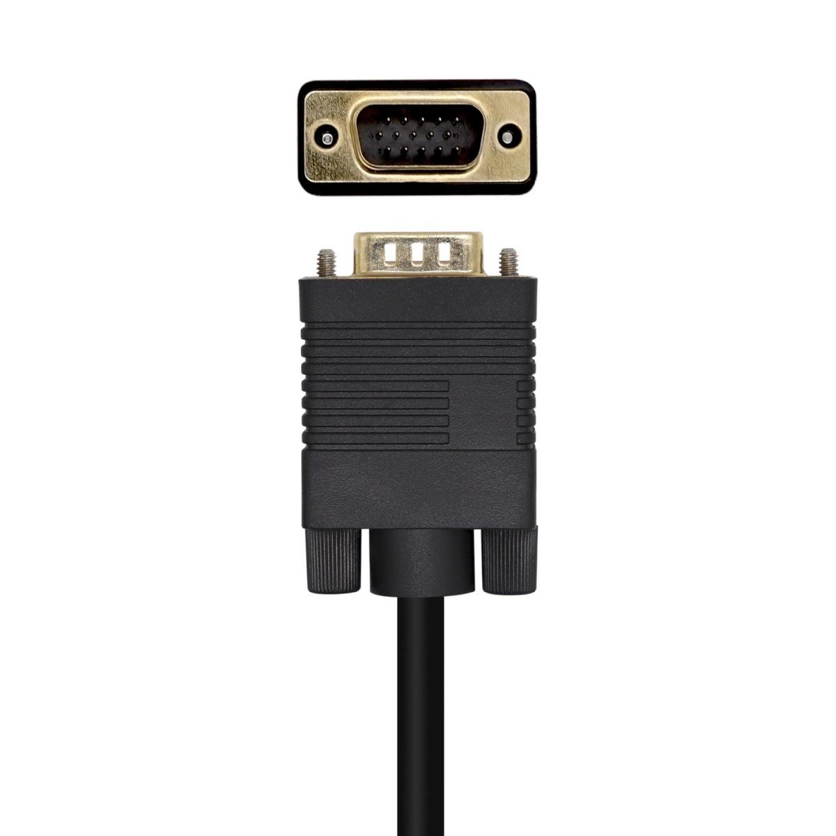 Cavo convertitore Displayport a VGA Aisens - DP/M-VGA/M - 3,0 m - Nero