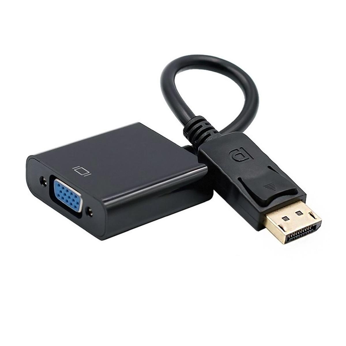 Convertitore Aisens Displayport a SVGA - DP/M-SVGA/H - 15 cm - Nero