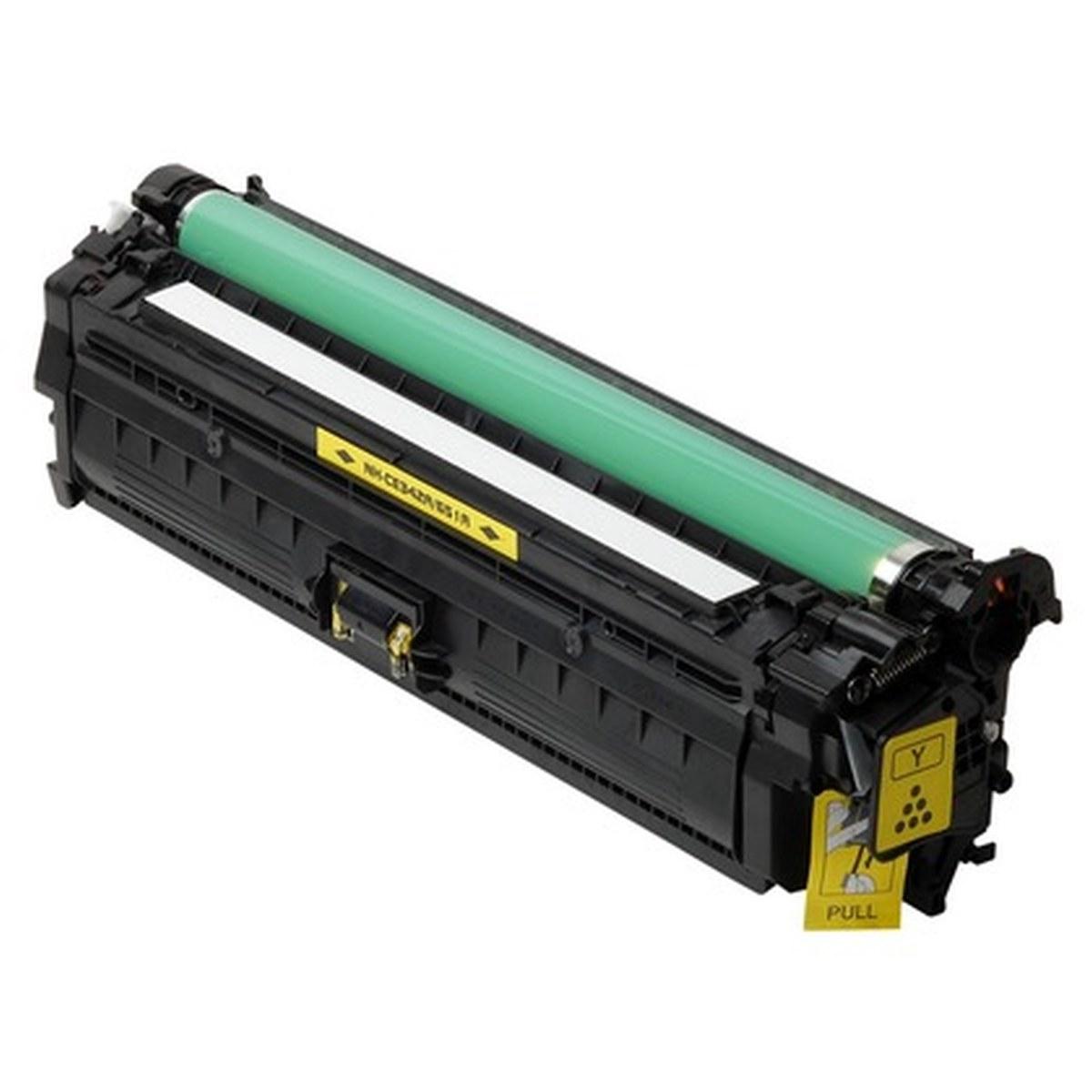 Toner Compatibile (CE342A, CE742A, CE272A, 651A, 307A, 650A) per HP Laserjet Enterprice 700 color M775 (16K) GIALLO