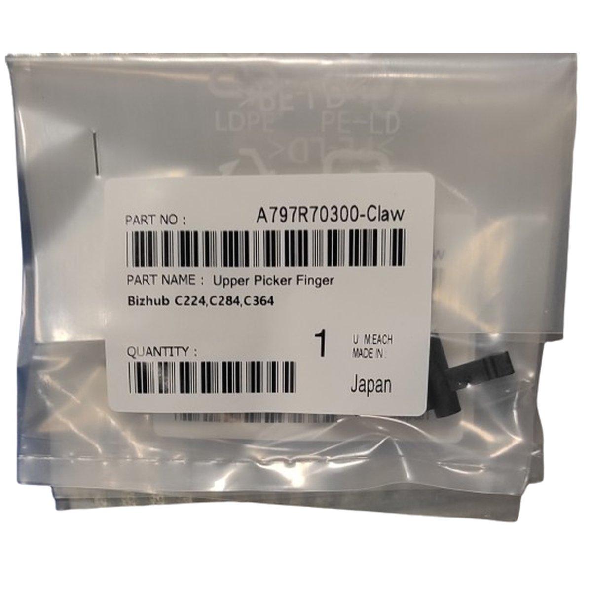Unghiette Fusore Superiore Compatibili per MINOLTA C308, C226 (5pz)