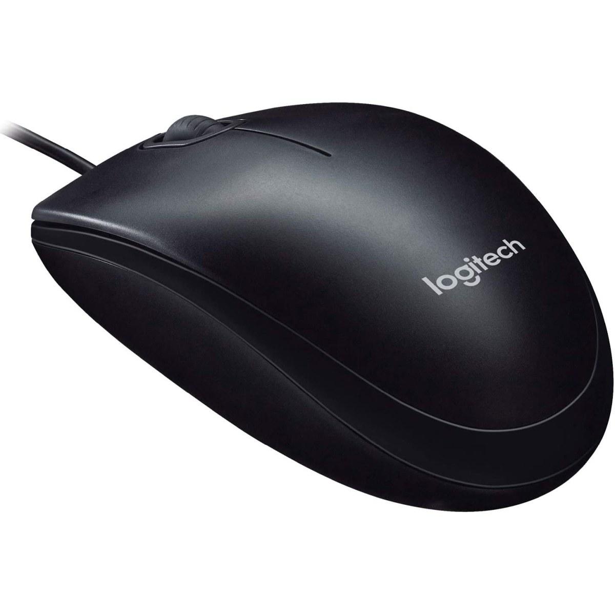 Mouse USB Logitech M90 1000 dpi - 3 pulsanti - Uso ambidestro - Colore nero