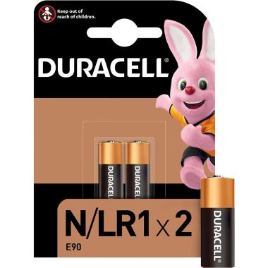 PILE Batterie alcaline Duracell N LR1 1,5 V - 2 unit