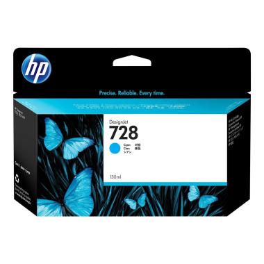 Cartuccia Originale (F9J67A, 728) HP DesignJet T730 (130ml) CIANO