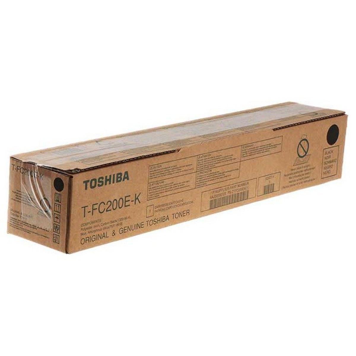 Toner Originale (6AJ00000123, T-FC200EK) TOSHIBA e-Studio 2000AC (38,4K) NERO