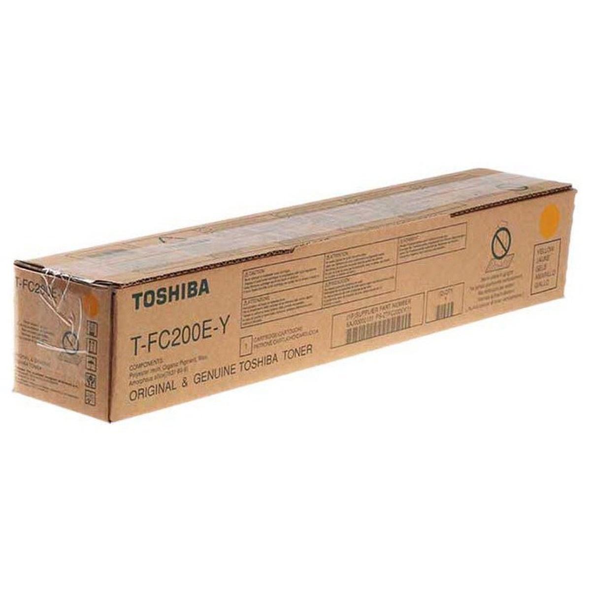Toner Originale (6AJ00000131, T-FC200EY) TOSHIBA e-Studio 2000AC (33,6K) GIALLO