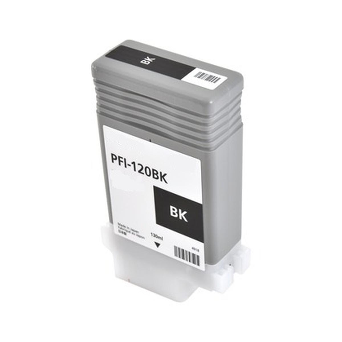 Cartuccia Compatibile (PFI-120BK, 2885C001) per CANON TM-200 (130ml) NERO