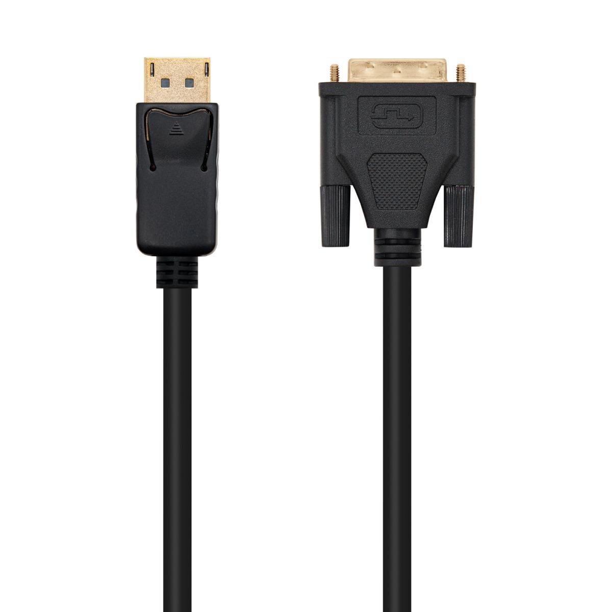 Cavo convertitore Nanocable Displayport/MA Dvi/M - 1,0 m - Colore nero